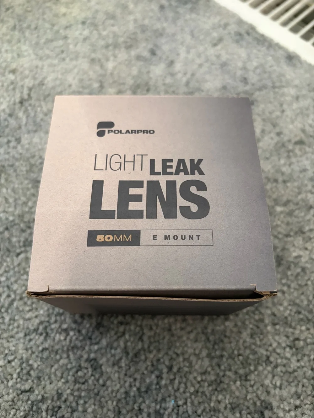 Light Leak 50mm E-Mount Lens
